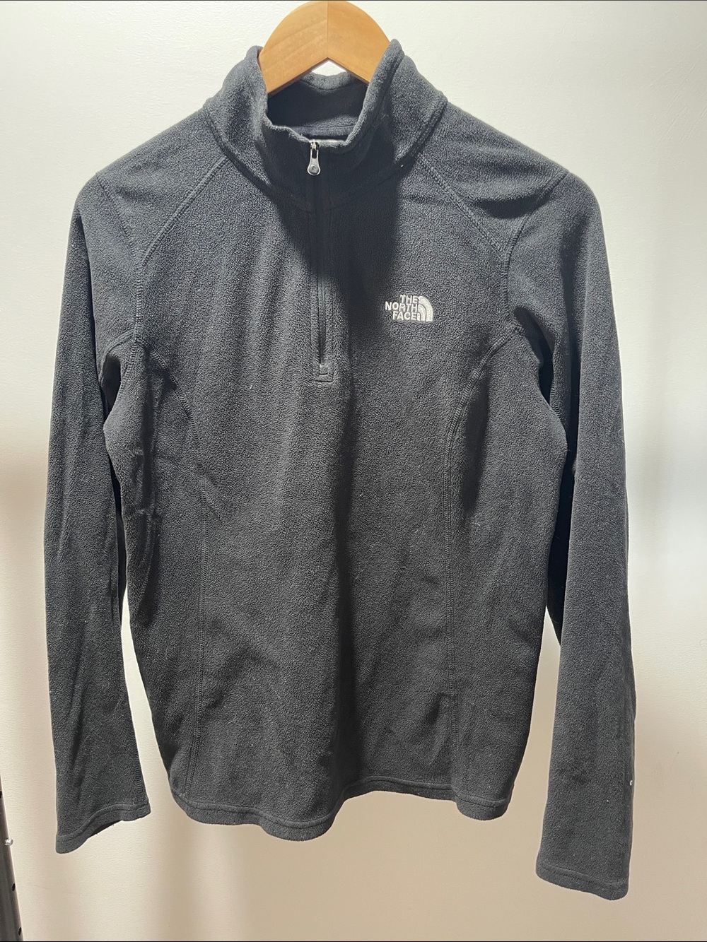 The North Face Women's Quarter-Zip Fleece Pullover - Black, M